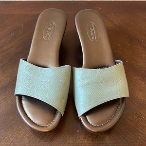 Talbots Tarragon Green Ophelia5 5 1/2 new